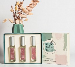 Set de 3 perfumes de 30 ml en estuche. A escoger entre más de 300 perfumes de mujer, hombre y niñ@.